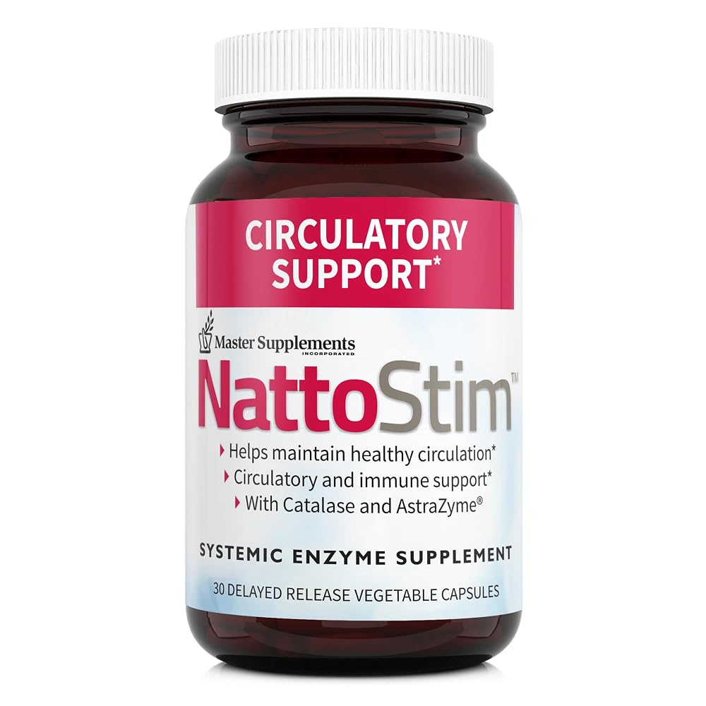 NattoStim Nattokinase Enzyme Circulatory Support - 30 Capsules