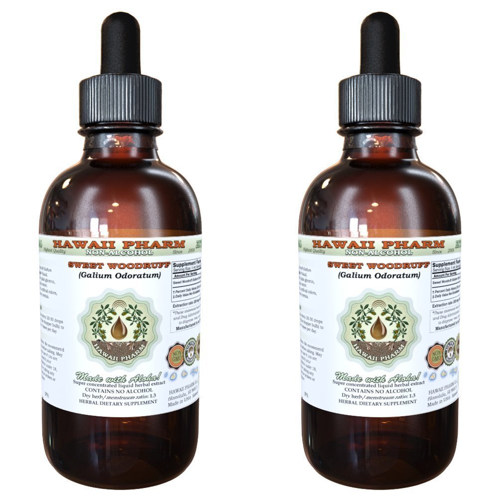 Hawaii Pharm Sweet Woodruff (Galium odoratum) Herb Alcohol-Free