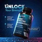 WeightWorld Micronized Creatine Monohydrate 1000mg - 270 Tablets - image 2