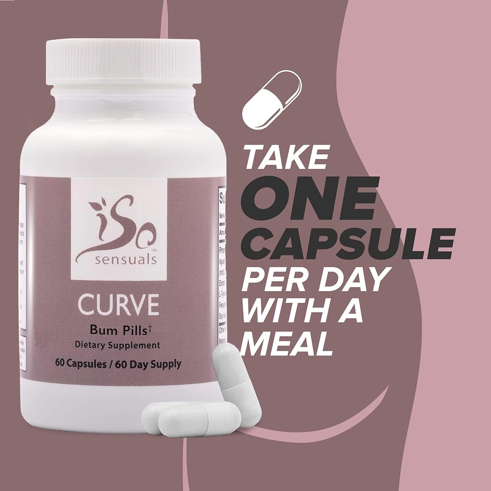 IsoSensuals Curve Butt Enhancement Pills - 60 Capsules - image 9