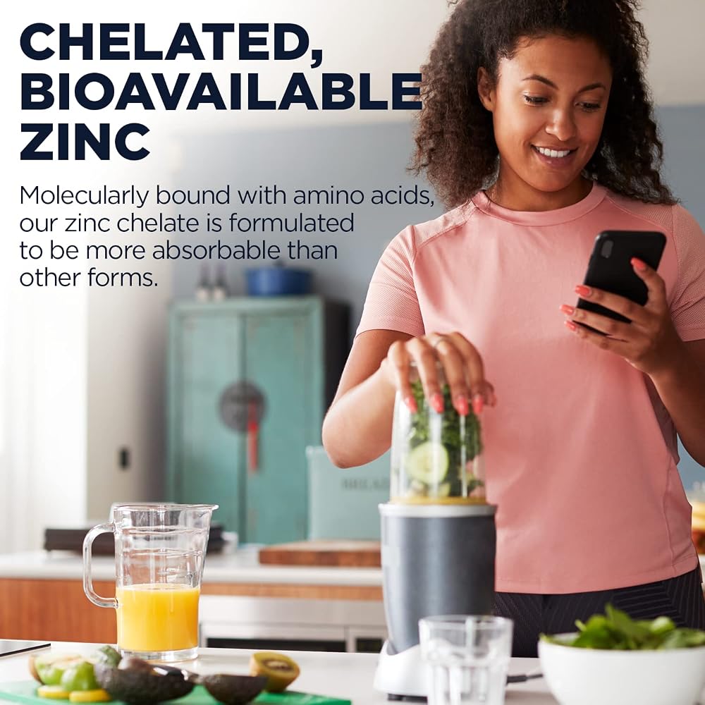 KAL Zinc 50mg Amino Acid Chelate Immune Support - 90 Tablets - image 5