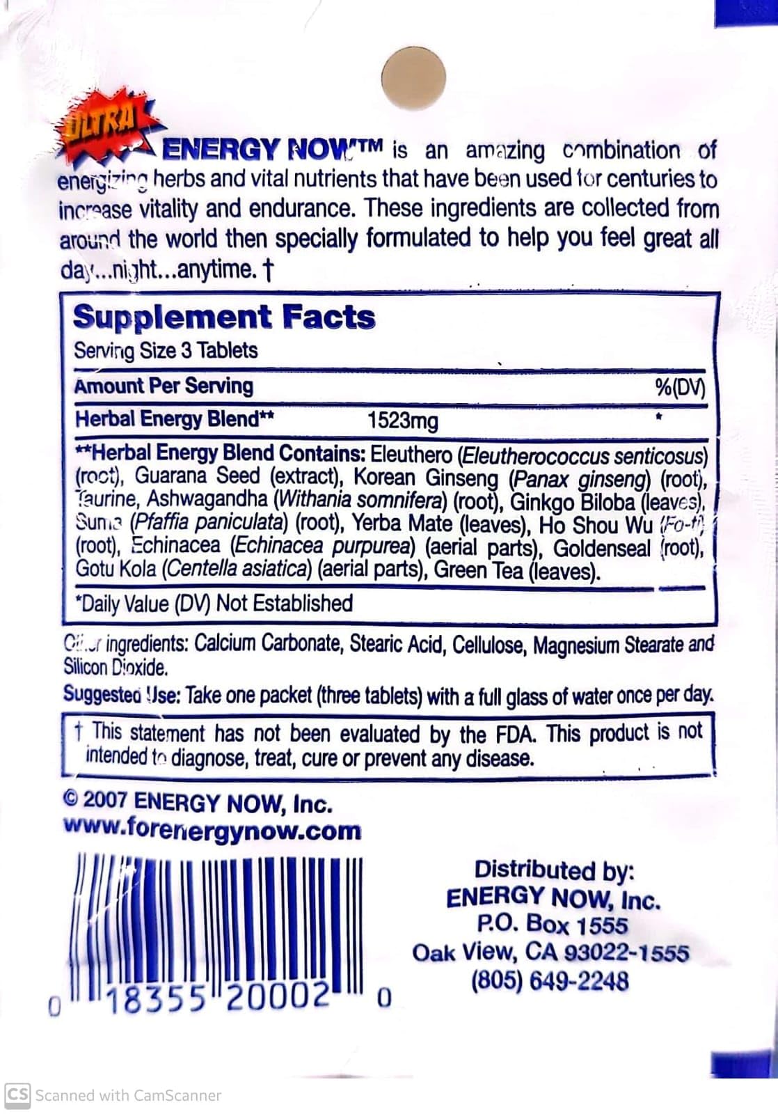 Energy Now Ultra Energy Now Tablets - 24 Packs - image 2