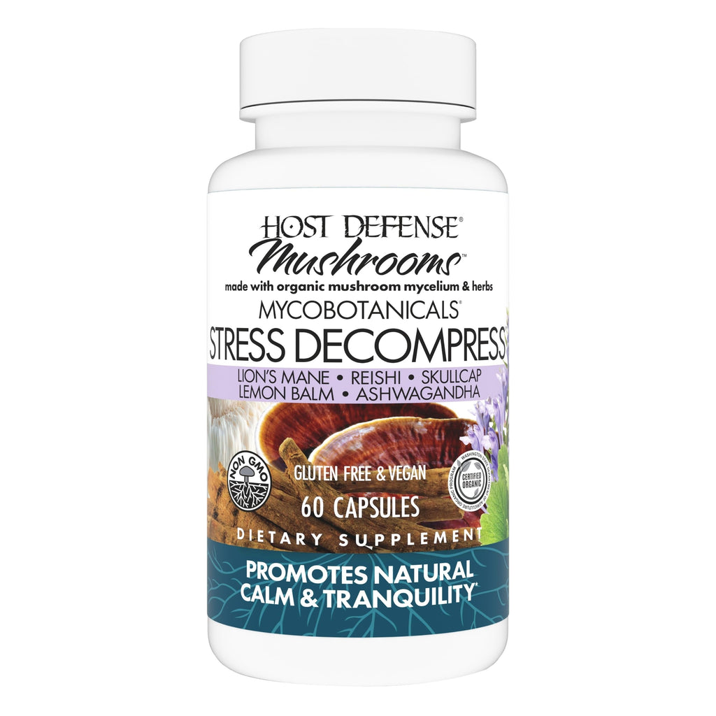 Host Defense MycoBotanicals Stress Decompress - 60 Capsules