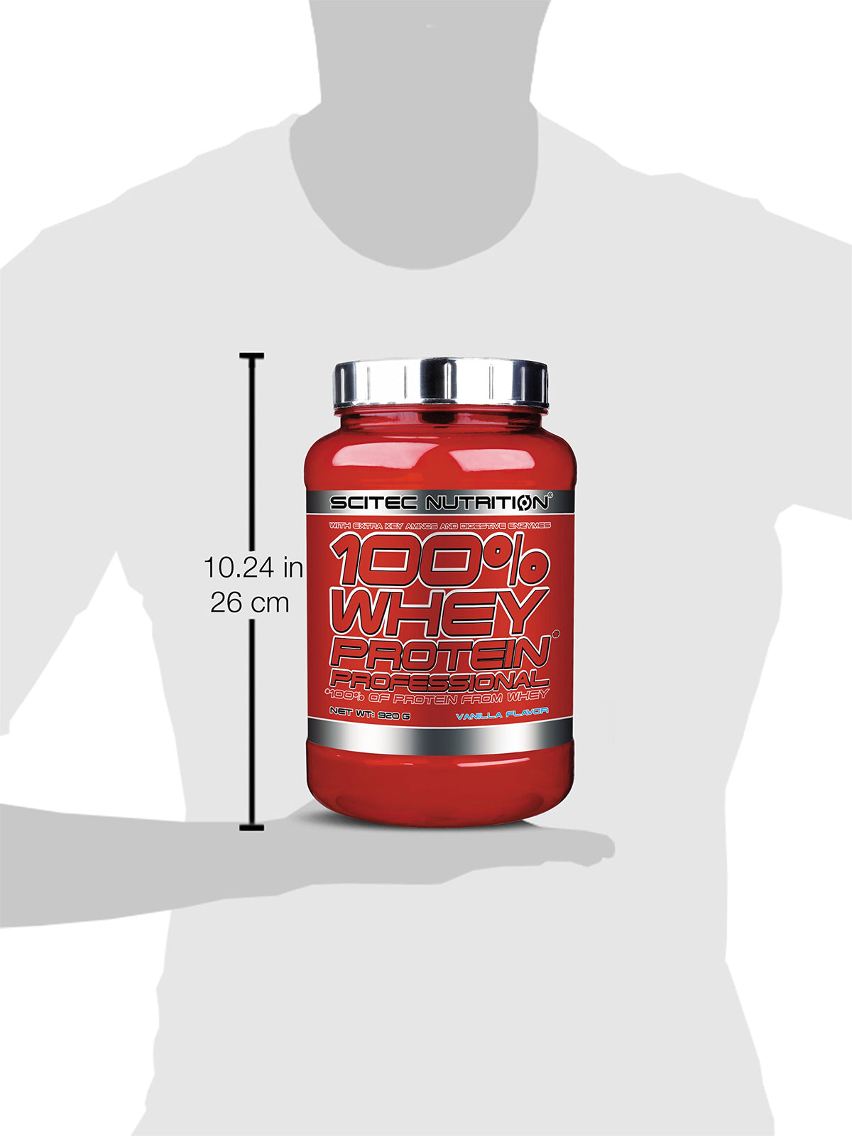 Scitec Nutrition 100% Whey Protein Professional Vanilla - 2.03 lb - image 3
