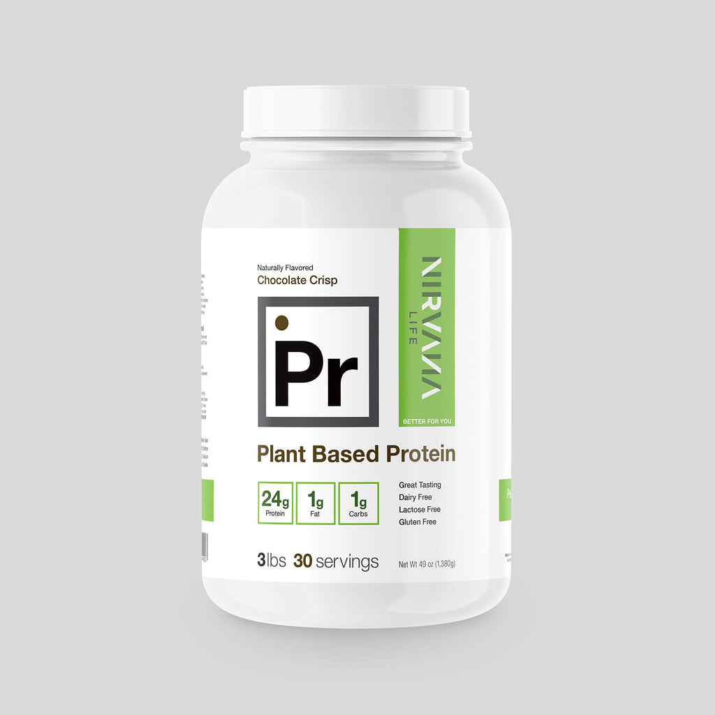 Nirvana Life Nutrition Pr Protein Plant-Based Powder - 3 Pound - image 2