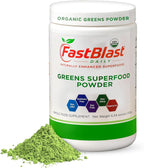 FastBlast Organic Super Greens Powder with Probiotics - 180g - image 9