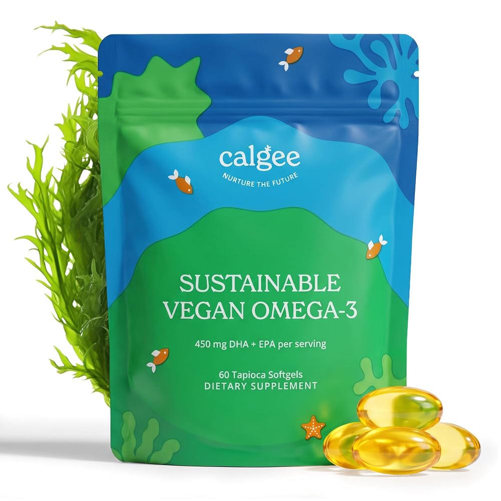 Calgee Vegan Omega 3 Algae Oil