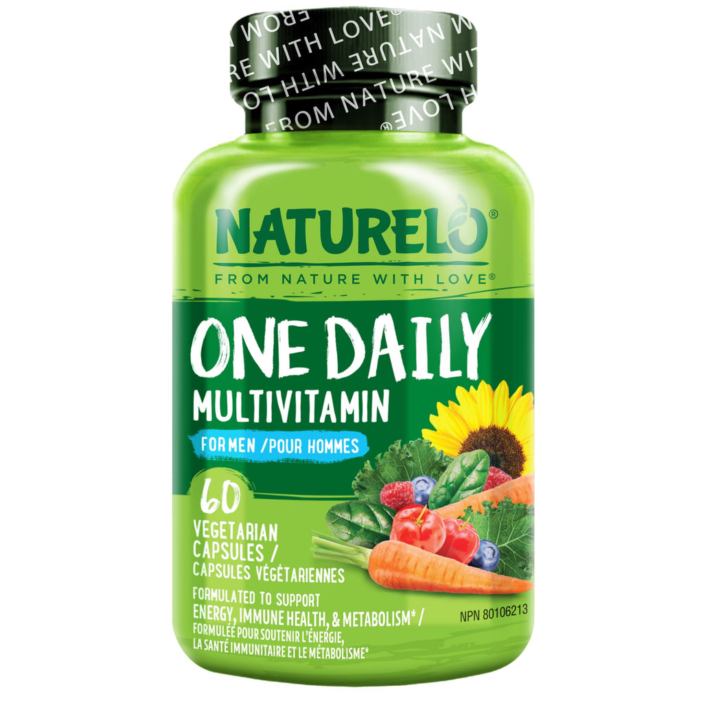 NATURELO Multivitamin for Men - One Daily, 60 Vegetarian Capsules