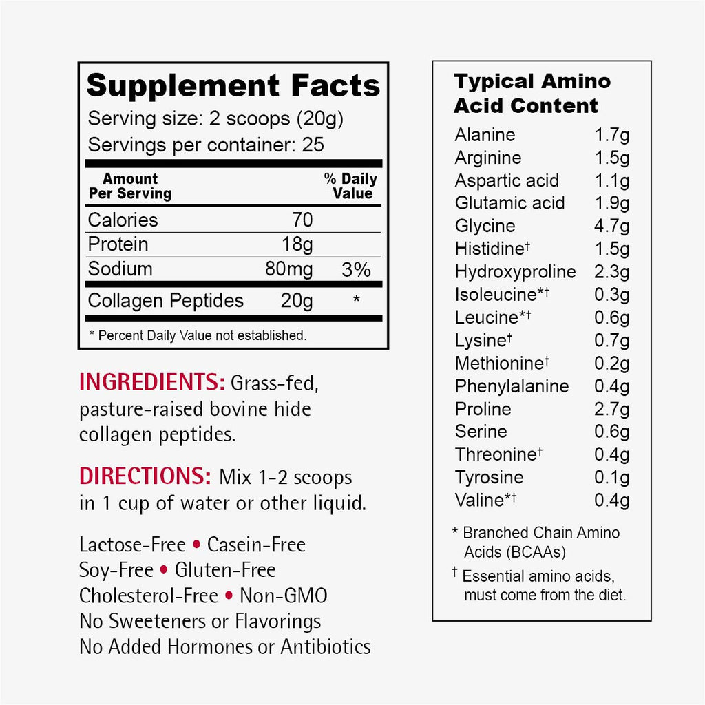Wellness Resources Collagen Peptides Powder - 500g - image 7