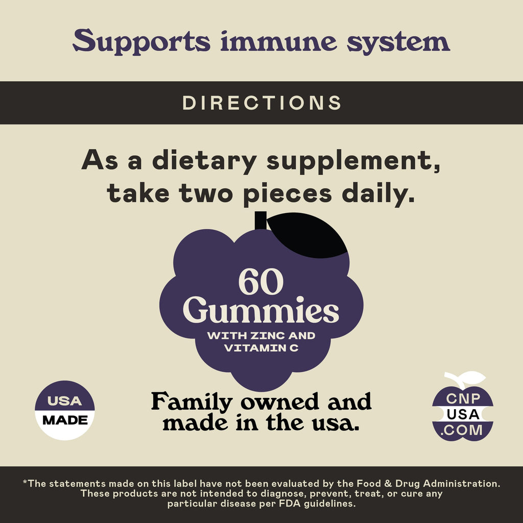 Complete Natural Products Elderberry Gummies with Zinc & Vitamin C - 60 Count - image 7