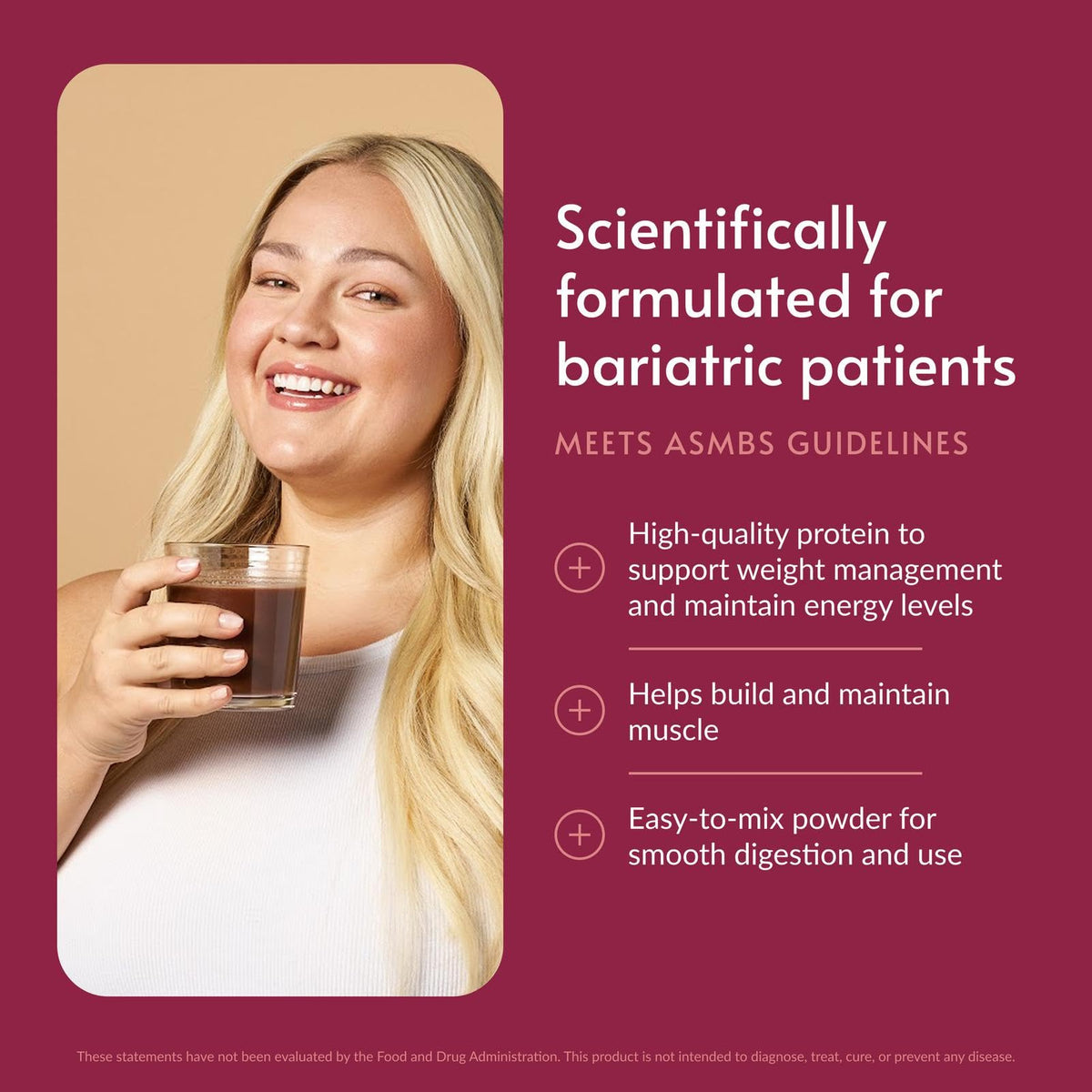 Bariatric Advantage High Protein Supplement Mix Chocolate - 14 Servings - image 2