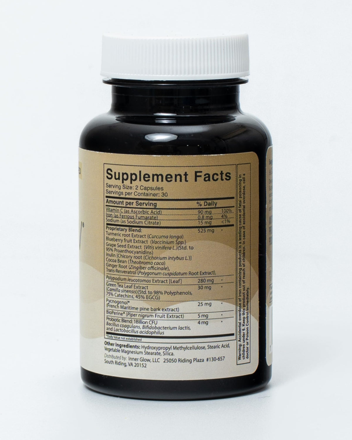 Inner Glow Age Defense Vitamins Antioxidant Skin Support - 60 Capsules - image 12