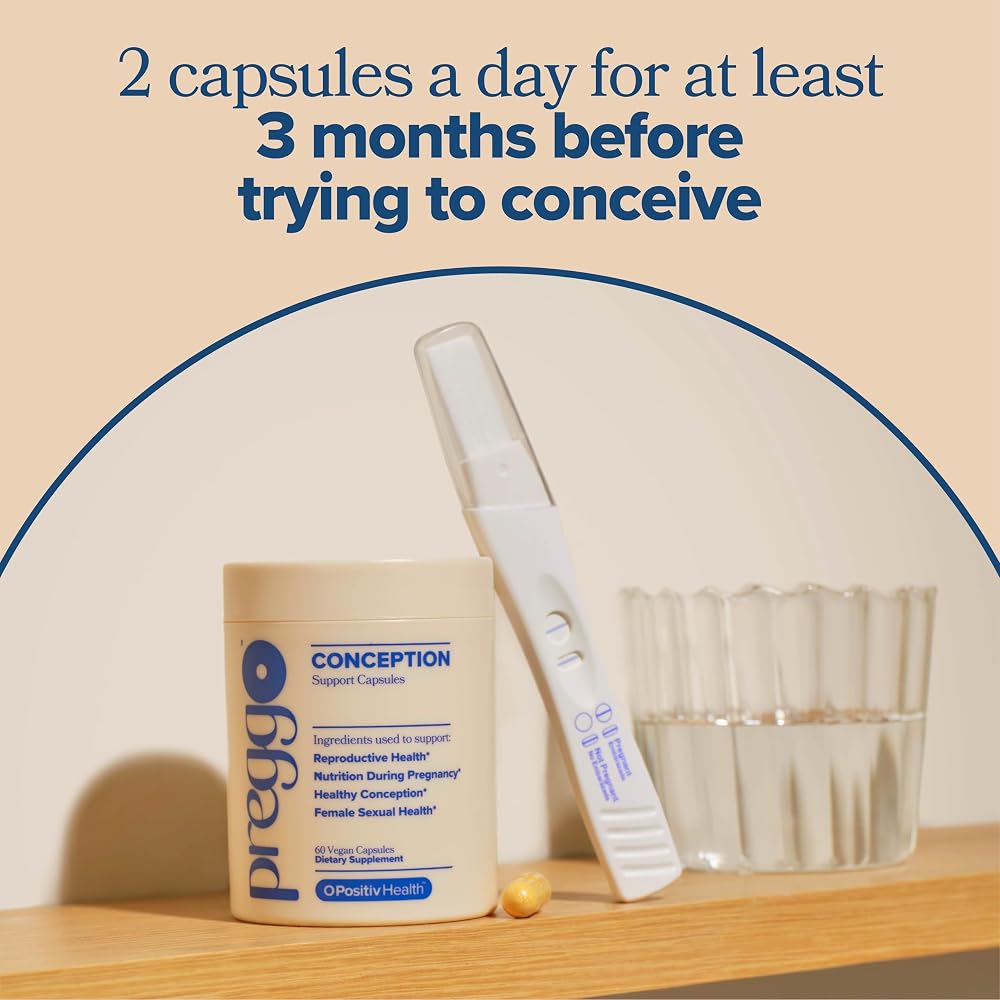 O Positiv PREGGO Conception Support with CoQ10 - 60 Capsules - image 4