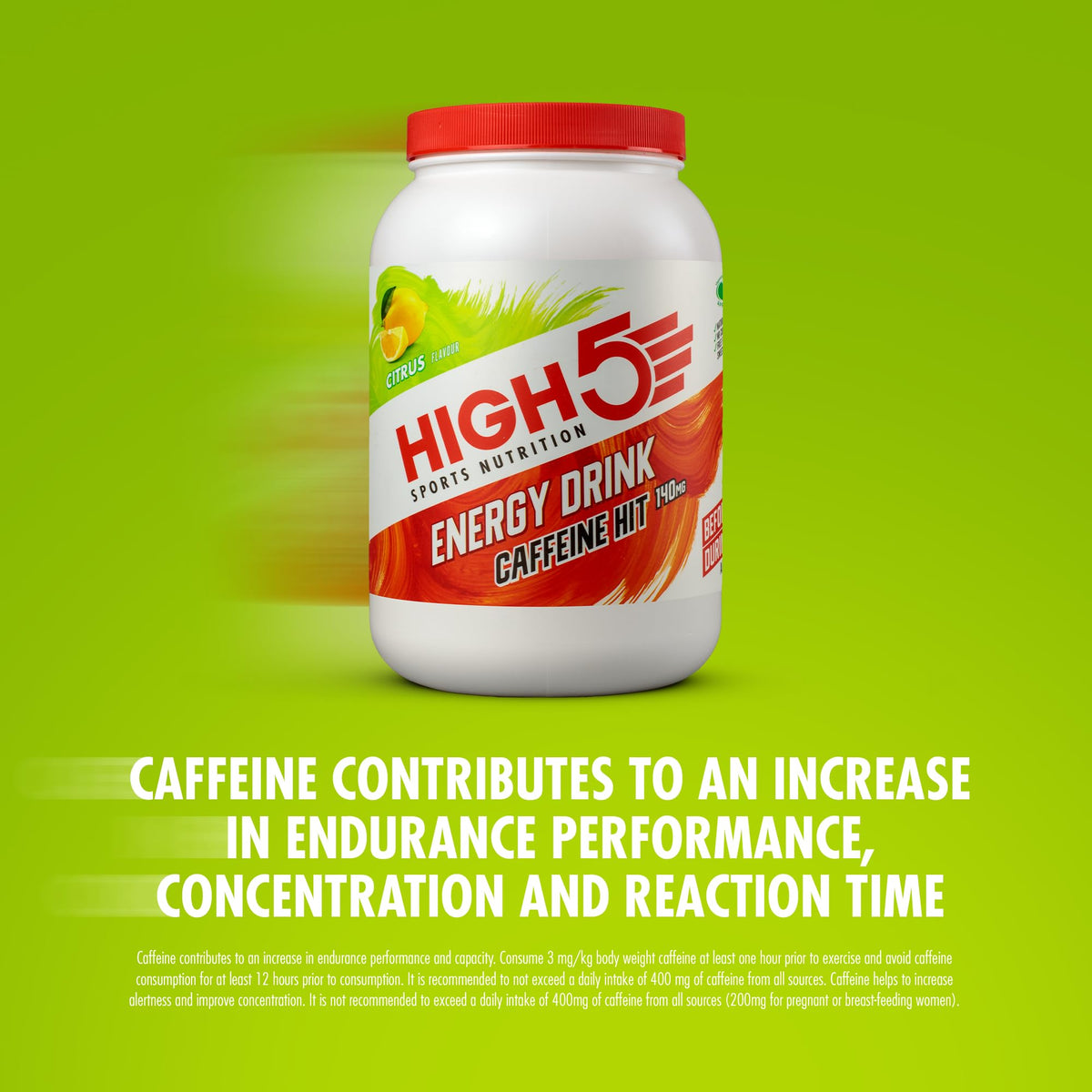 HIGH 5 Energy Drink with Caffeine Citrus - 1.4 kg - image 3