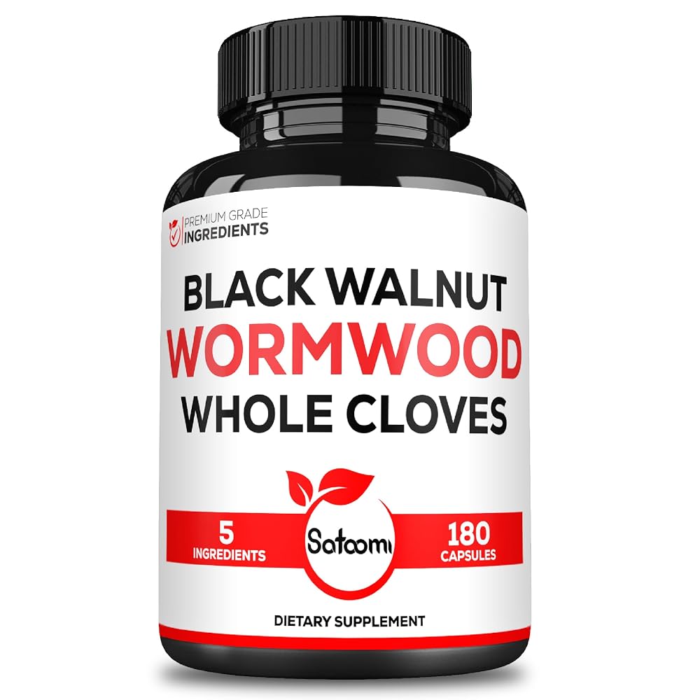 Satoomi Wormwood Capsules Supplement 5in1 & 10in1-50