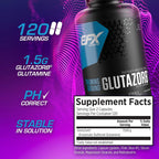 EFX Sports Training Ground Glutamine Powder - 140 Servings - image 2