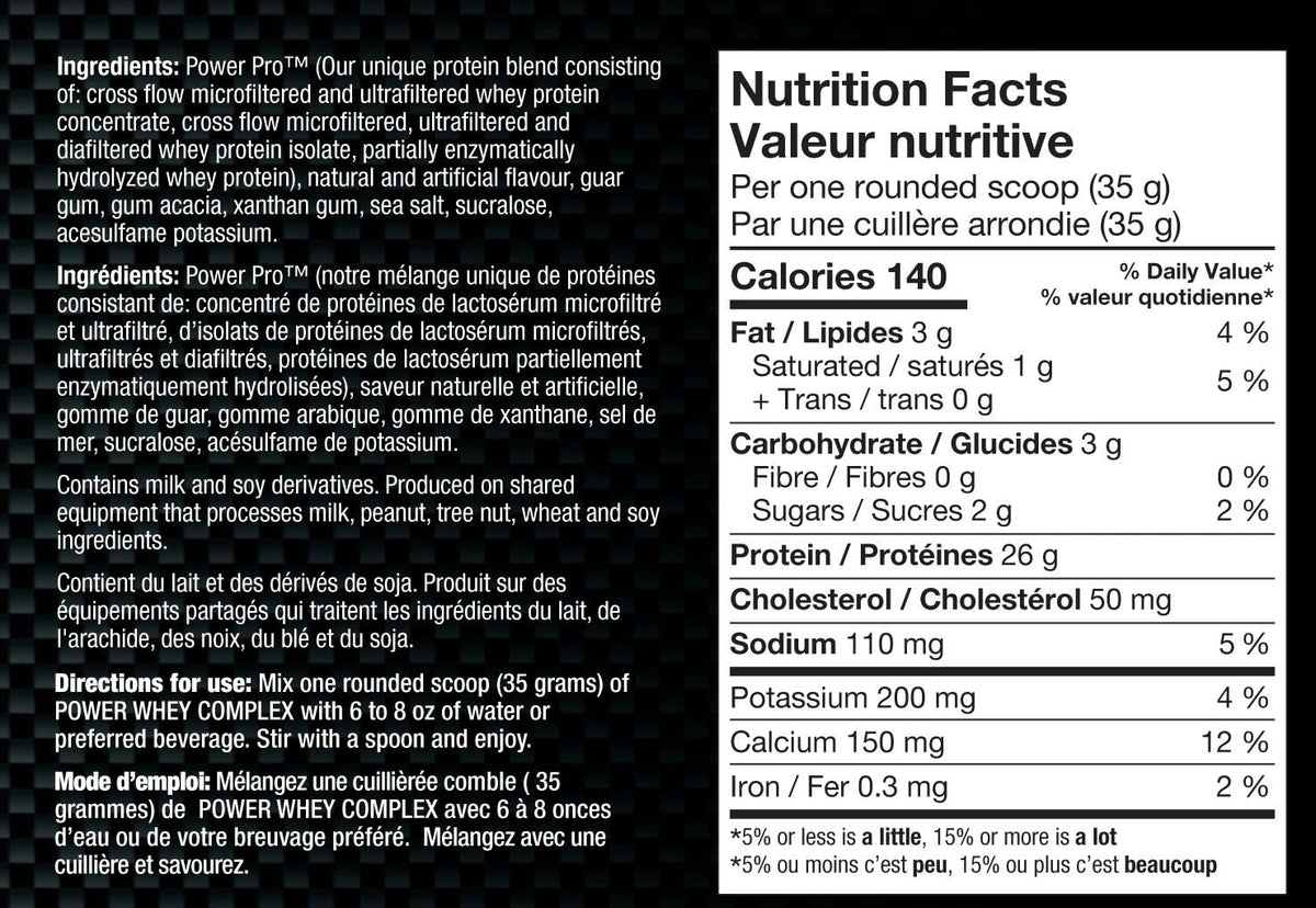 BioX Power Whey Complex High Protein Powder - 23 Servings - image 2