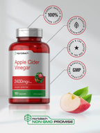 Horbäach Apple Cider Vinegar Capsules 2400mg - 150 Count - image 6