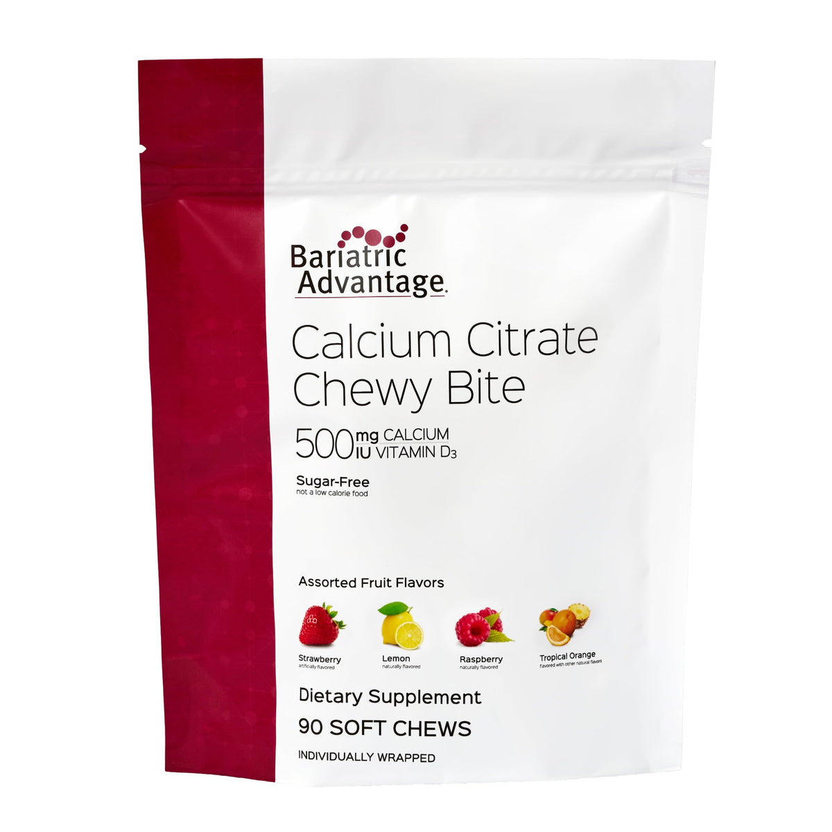 Bariatric Advantage Calcium Citrate Chewy Bites - 90 Count