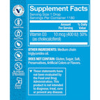 The Vitamin Shoppe Children's Vitamin D3 400 IU Liquid Drops - 1 oz - image 2
