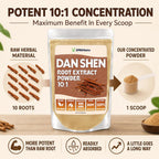 XPRS Nutra Dan Shen Root Extract Powder 10:1- Premium Dan Shen (Red