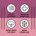 Complete Natural Products D-Mannose Cranberry Capsules 520mg - 100 Count - image 8