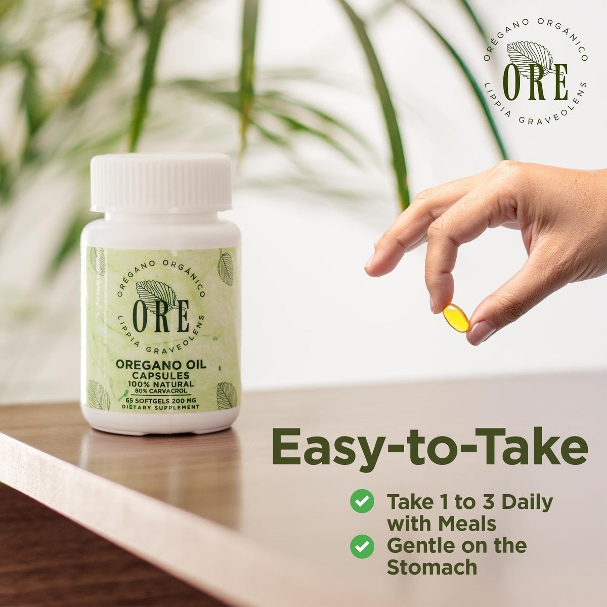 ORE Mexican Oregano Oil Softgels - 65 Softgels - image 9
