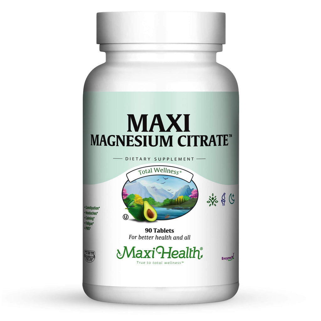Maxi Health Magnesium Citrate 400mg - 90 Tablets