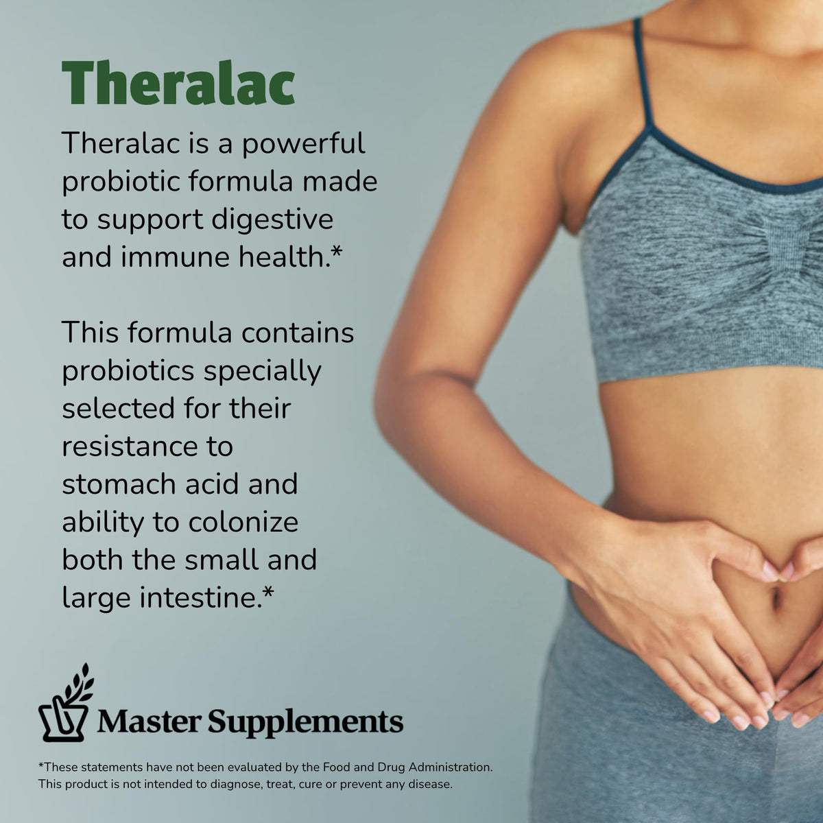 THERALAC Multi-Strain Probiotic for Gut Health - 60 Capsules - image 3