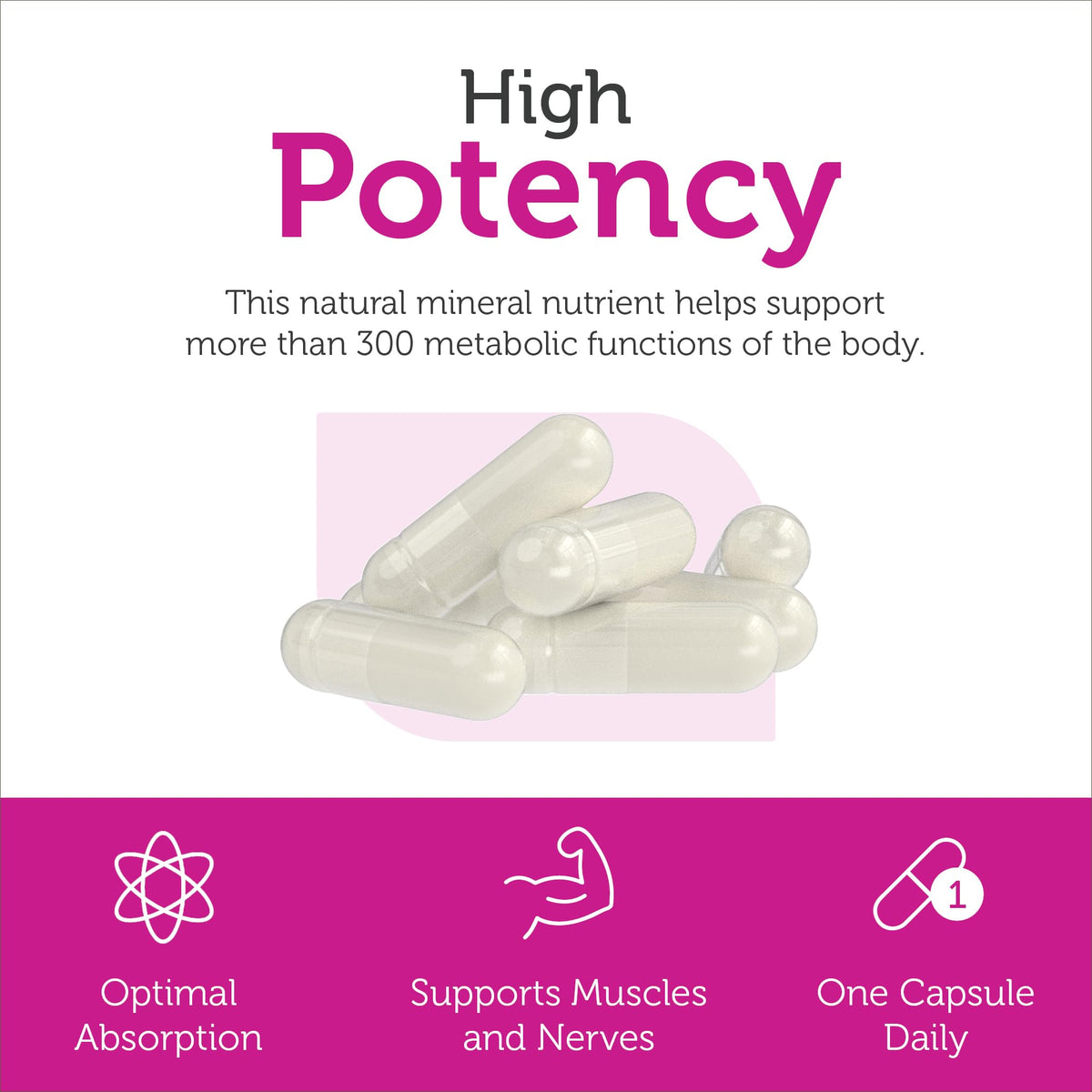 Zahler Magnesium Supplement Capsules 200 mg - 250 Count - image 4