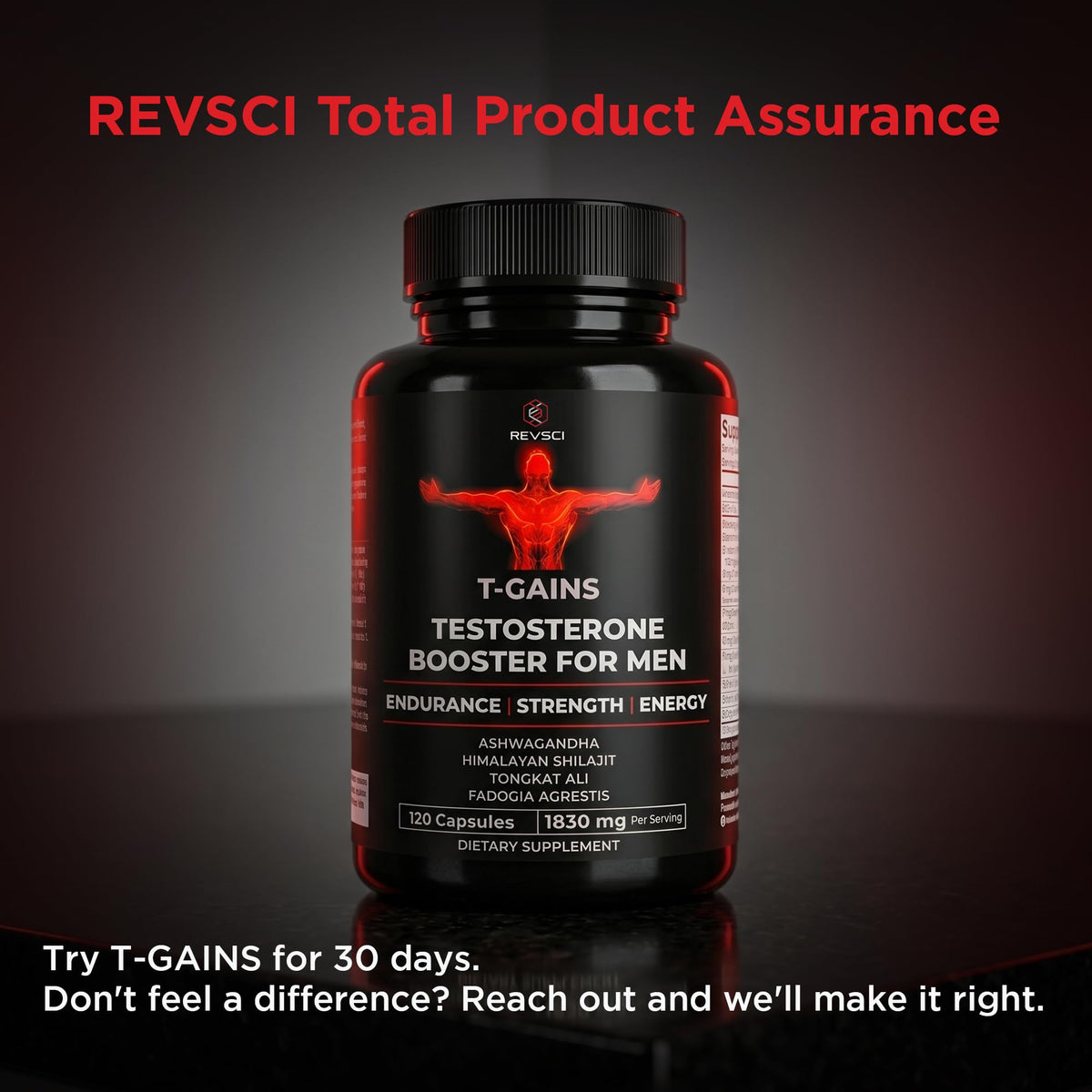 Revolution Science HGH Supplements for Men & Women - Regains Natural
