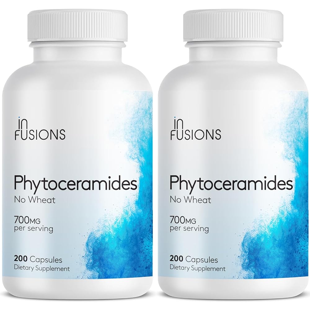 Infusions International Phytoceramides 200 Capsules Plant-derived