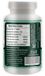 WAY 4 ORGANIC Moringa Turmeric Ginger Tablets - 300 Count - image 3
