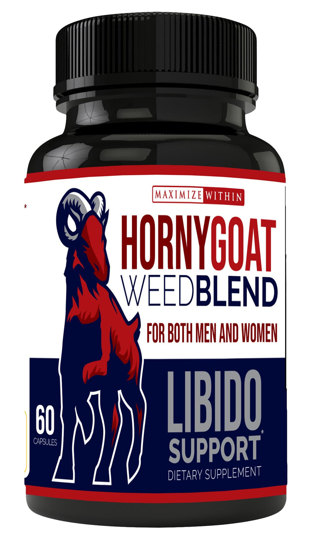 Maximum Slim Horny Goat Weed Blend with Maca & Tribulus - 1 Pack