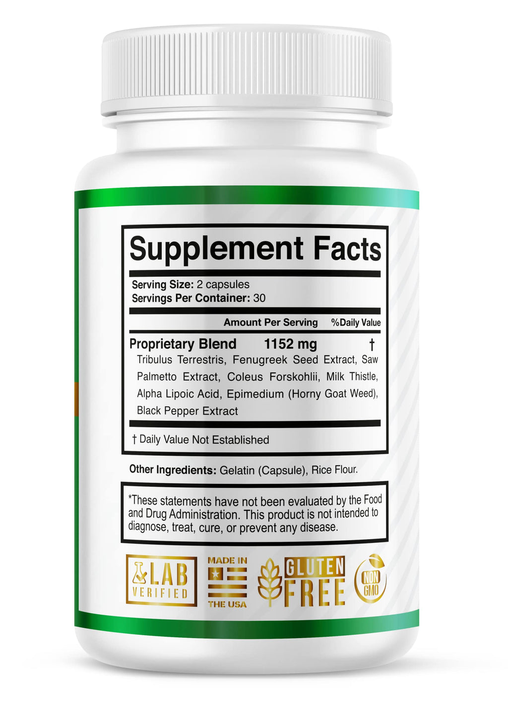 ZELSO Saw Palmetto 3:1 Prostate & Hair Growth Support - 120 Capsules - image 7