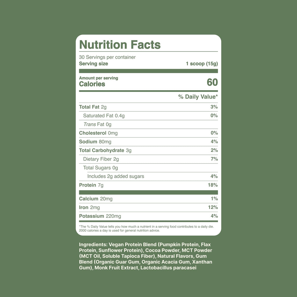 Dr. Murray's Super Foods 3 Seed Protein Powder - Pumpkin Flax