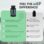 Wild Organic Multivitamin for Men - Daily Whole Food Multivitamin