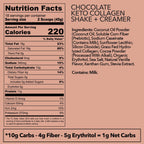 Ketologie Keto Collagen Shake Chocolate - 28.5 oz - image 6