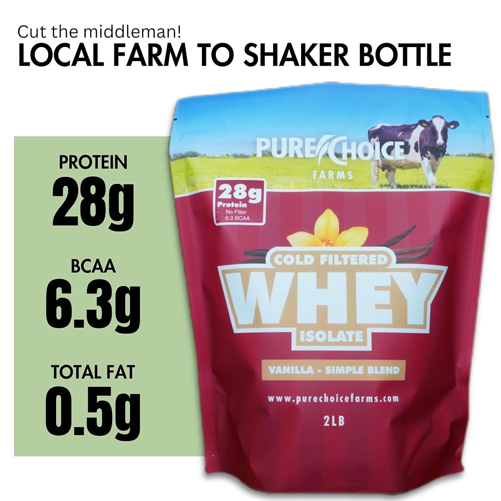 Pure Choice Whey Cold Filtered Whey Protein Isolate - image 6
