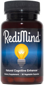 RediMind Natural Cognitive Support Brain Supplement - 30 Capsules