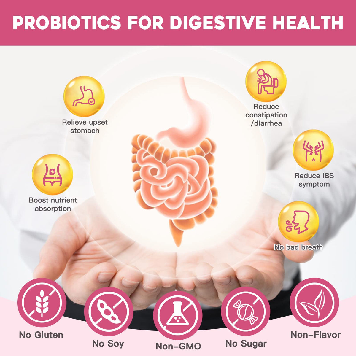 NATURE TARGET Women's Probiotic + Prebiotic Powder - 30 Servings - image 2