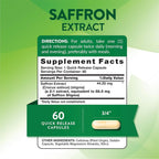 Nature's Truth Saffron Extract Supplement - 60 Capsules - image 2