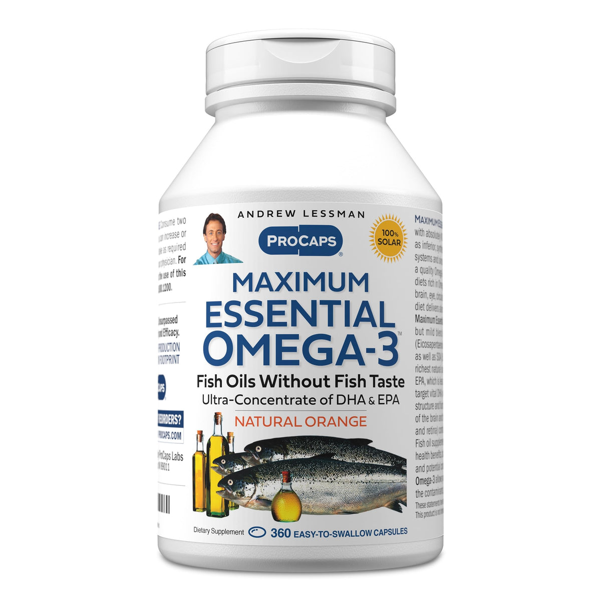 ANDREW LESSMAN Maximum Essential Omega-3 Mint - Softgels - Ultra-Pure