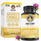 Ancient Bliss Liver Love Milk Thistle Supplement - 60 Capsules