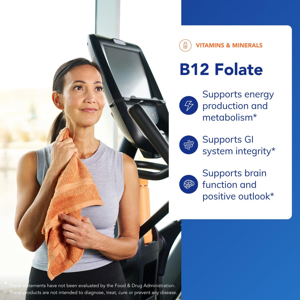 Pure Encapsulations B12 Folate - 30 Capsules - image 3