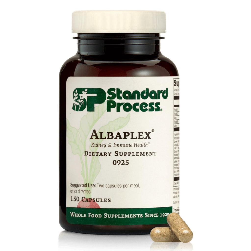 Standard Process Albaplex Kidney & Liver Supplement - 150 Capsules