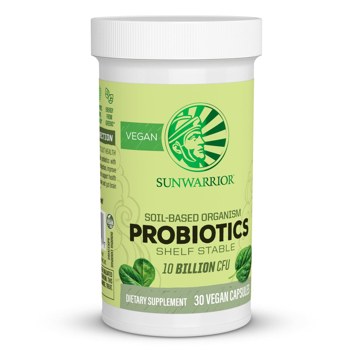 Sunwarrior Probiotics Soil-Based Vegan Capsules - 30 Count