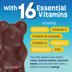 YUM-V'S Kids Multivitamin Chewable Chocolate Bears - 120 Count - image 3