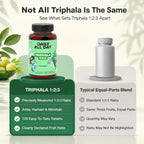 Daily All Day Triphala Tablets 1:2:3 Ratio for Digestion - 120 Tablets - image 5