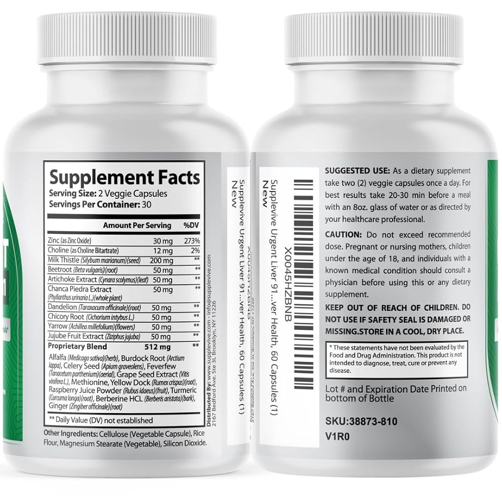 PureFight4U Urgent Liver 911 Herbal Liver Support - 60 Capsules - image 5